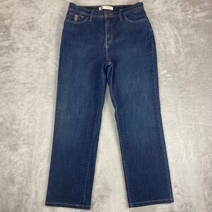 Levi's Women's 512 Perfectly Slimming Straight Leg Jeans Dark Wash Size 10